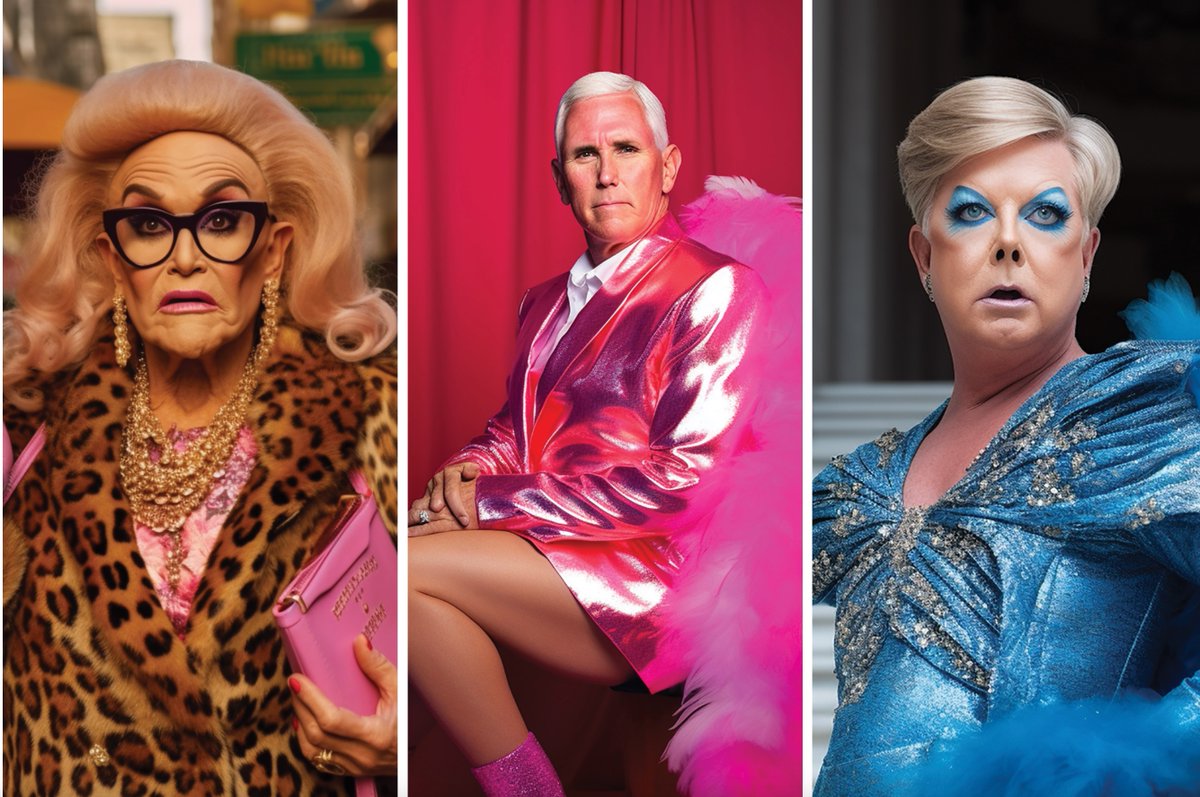 eygabroat's tweet photo. Did everyone see this or am I late in the game? I thought it was hilarious. NOT making any fun of our LGBTQ+ community who I support 100%. But Pence who is wound so tight its not even funny. But I wanted to share for this month...#StrongerTogether, #LBGTQPlus, #PrideMonth https://t.co/oIAWrdOROy