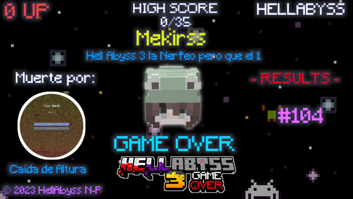 AbyssProyect's tweet photo. Top 104
@mekirss https://t.co/Jghe0vmLJN