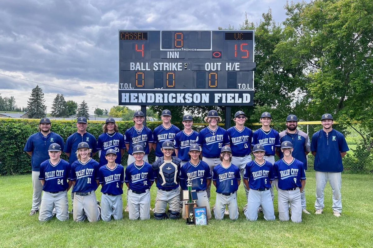 Legion_Post60's tweet image. Congrats to the Valley City Babe Ruth team on their District Championship win! Good luck at State!