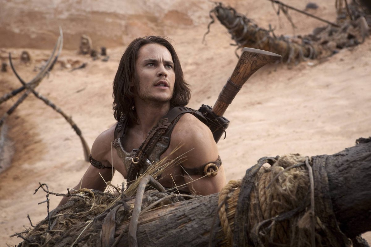 Travel to the world of Barsoom with #JohnCarter, a 2012 film directed by Andrew Stanton. Starring Taylor Kitsch, Lynn Collins, and Willem Dafoe, this sci-fi adventure takes you on a journey like no other. #PodioCommentary #Disney #AndrewStanton #FilmTwitter #Cinema #Film #movie