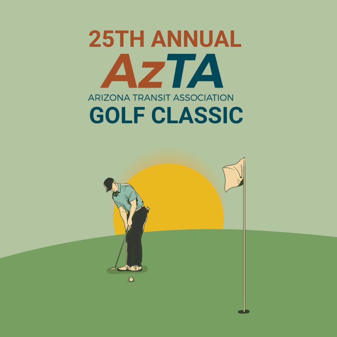 The Annual Golf Classic not only helps our association continue its mission of advocating for public transit &amp; funding in Arizona, but additionally it helps us financially support college students pursuing transit ➡️ bit.ly/3pu5lpa  

<a href="/Arizona_Transit/">AZ Transit Assoc.</a>