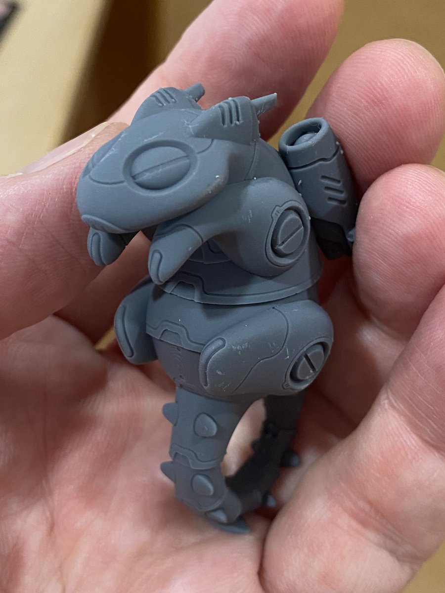 TDF_design's tweet image. Watcher Dragon (glass marker) Test Shot for “GENJU-SHINWA TEN X”