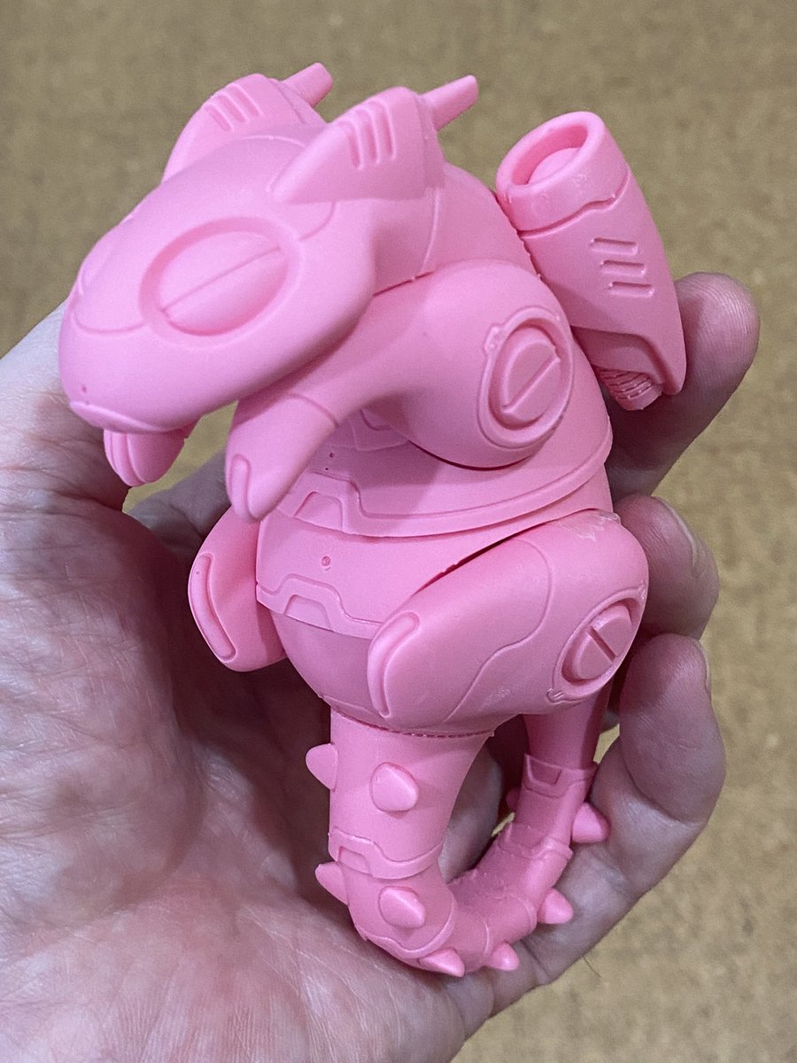 TDF_design's tweet image. Watcher Dragon (glass marker) Test Shot for “GENJU-SHINWA TEN X”