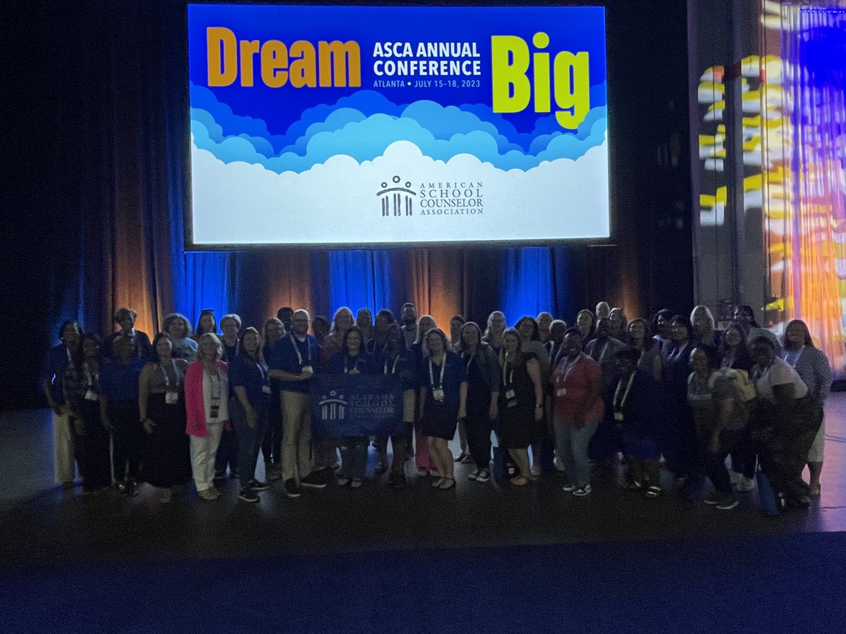 Loved seeing so many Alabama friends at #ASCA23! ⁦<a href="/ASCAtweets/">ASCA</a>⁩ ⁦<a href="/SeanJStevens/">Sean J. Stevens</a>⁩ ⁦<a href="/AlabamaAchieves/">Alabama State Department of Education</a>⁩ ⁦<a href="/egmackey/">Eric Mackey</a>⁩