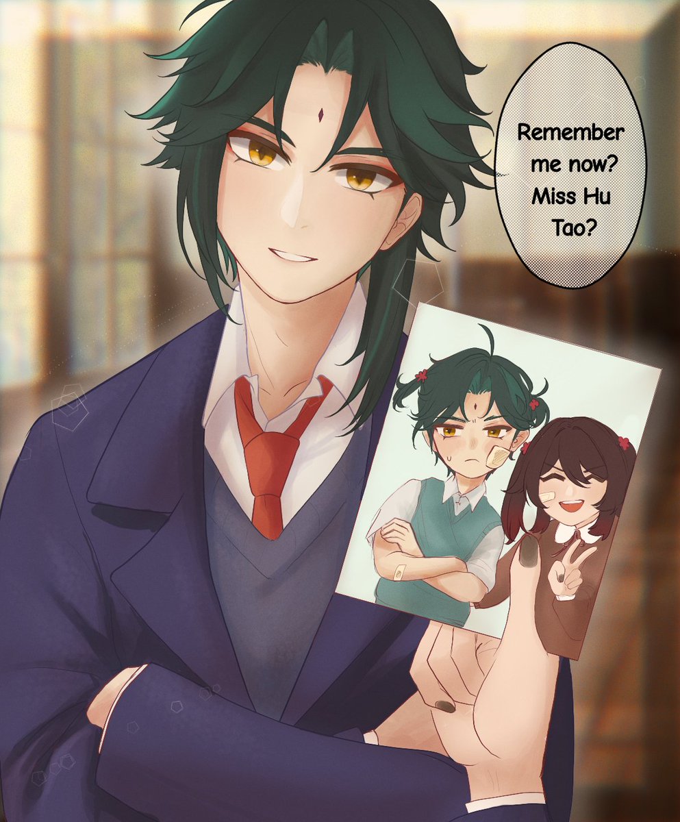 chisanichi's tweet photo. #huxiaoweek2023 prompt 3: Childhood (friend?) #huxiao #xiaotao

"This time, it's me who's gonna annoy you, be ready." https://t.co/6ixaejSTrM