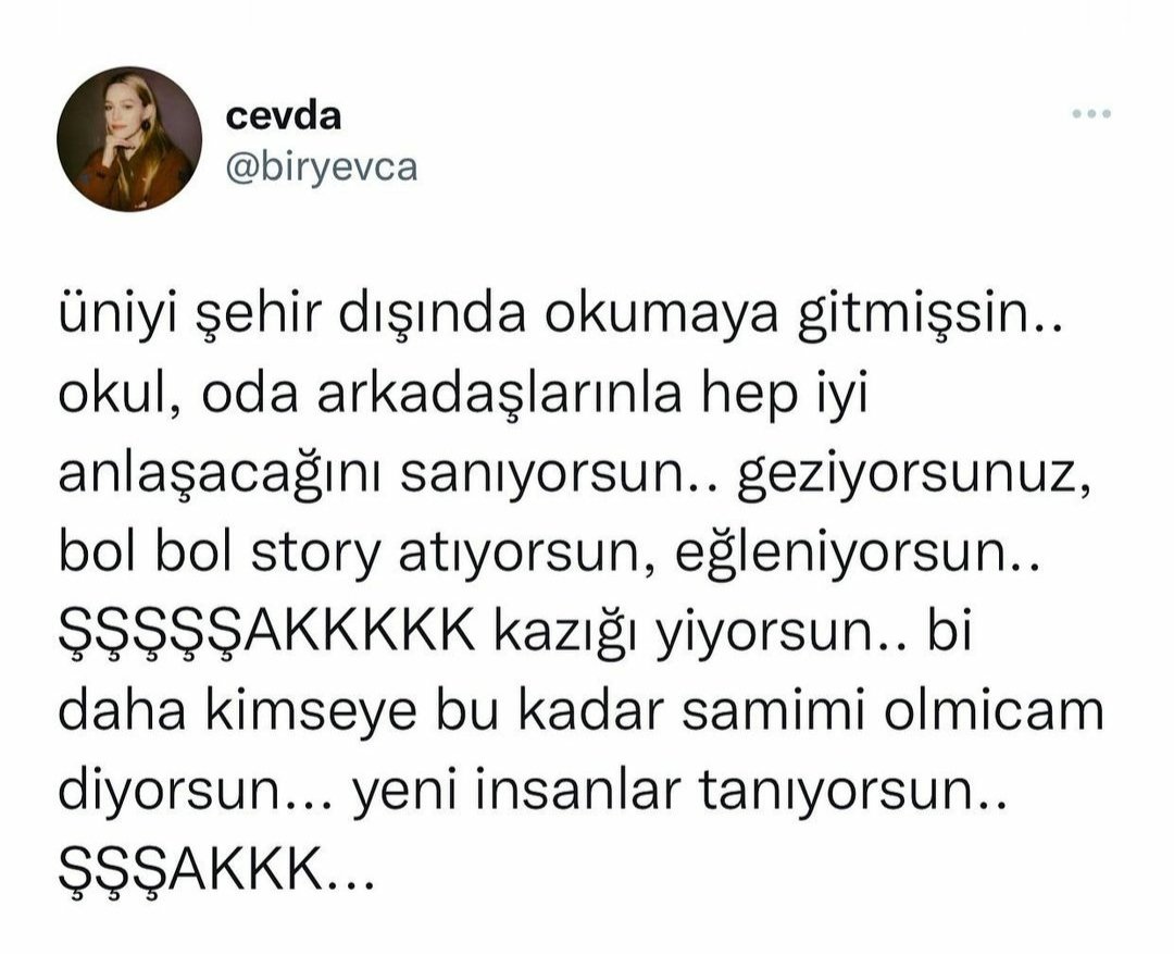 Tam toparlandım derken üstüne derslerden kalıyosun ŞŞŞAAKKKK...
