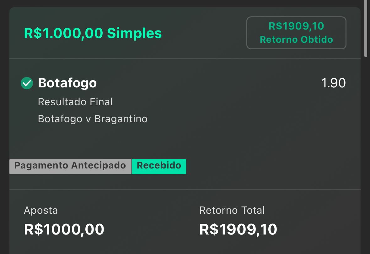 Luizz_capo's tweet photo. Botafogo já virou renda fixa 🤑😴 https://t.co/03QzQE6BET