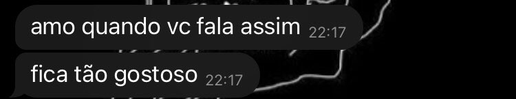 ela cmg depois de eu cometer crimes linguísticos