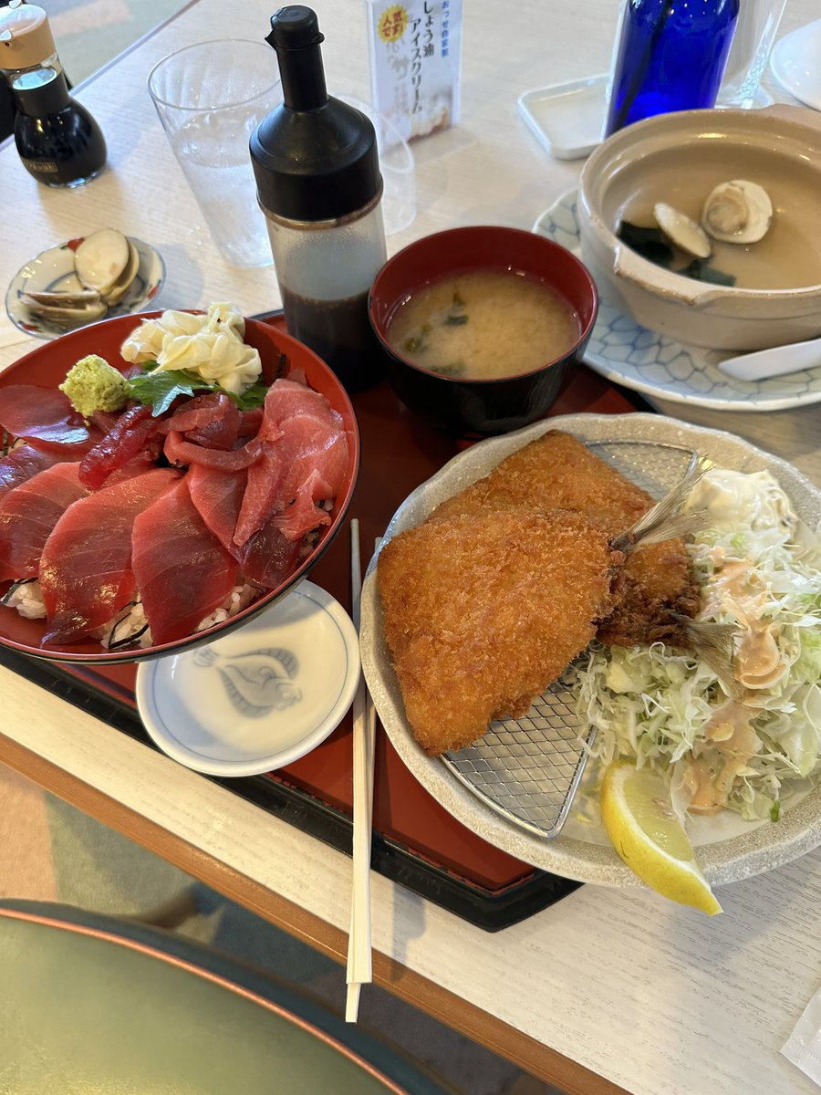 銚子で海鮮丼朝飯