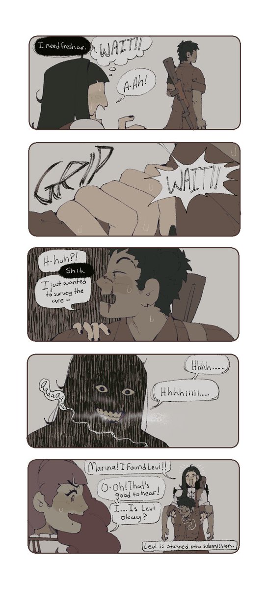 [ #fearandhungertermina ] Samarie &amp; Levi Party Interaction