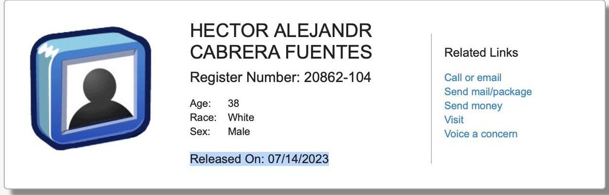 ZonaRoja_Oaxaca's tweet photo. #ÚltimoMinuto
El científico mexicano Héctor Cabrera Fuentes, originario de El Espinal, #Oaxaca, fue declarado libre, tras una sentencia de cuadro años de prisión en los Estados Unidos de Norteamérica, acusado de espiar para Rusia. https://t.co/XnJ6Im4Jnr