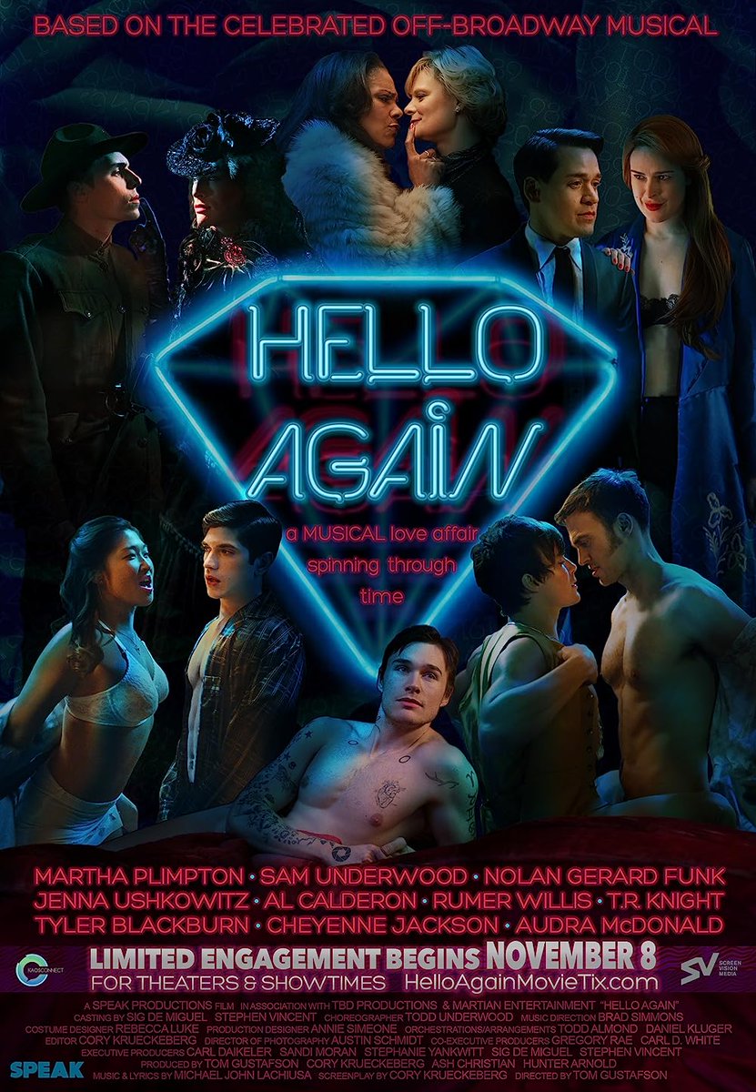 #NowWatching Hello Again

I've seen it SO many times, I was in a musical mood and you can't beat this cast. Rebel Wilson is fantastic in it, everyone is. If you want a raunchy and funny musical, you gotta check this one out! https://t.co/GEEXtThI9R