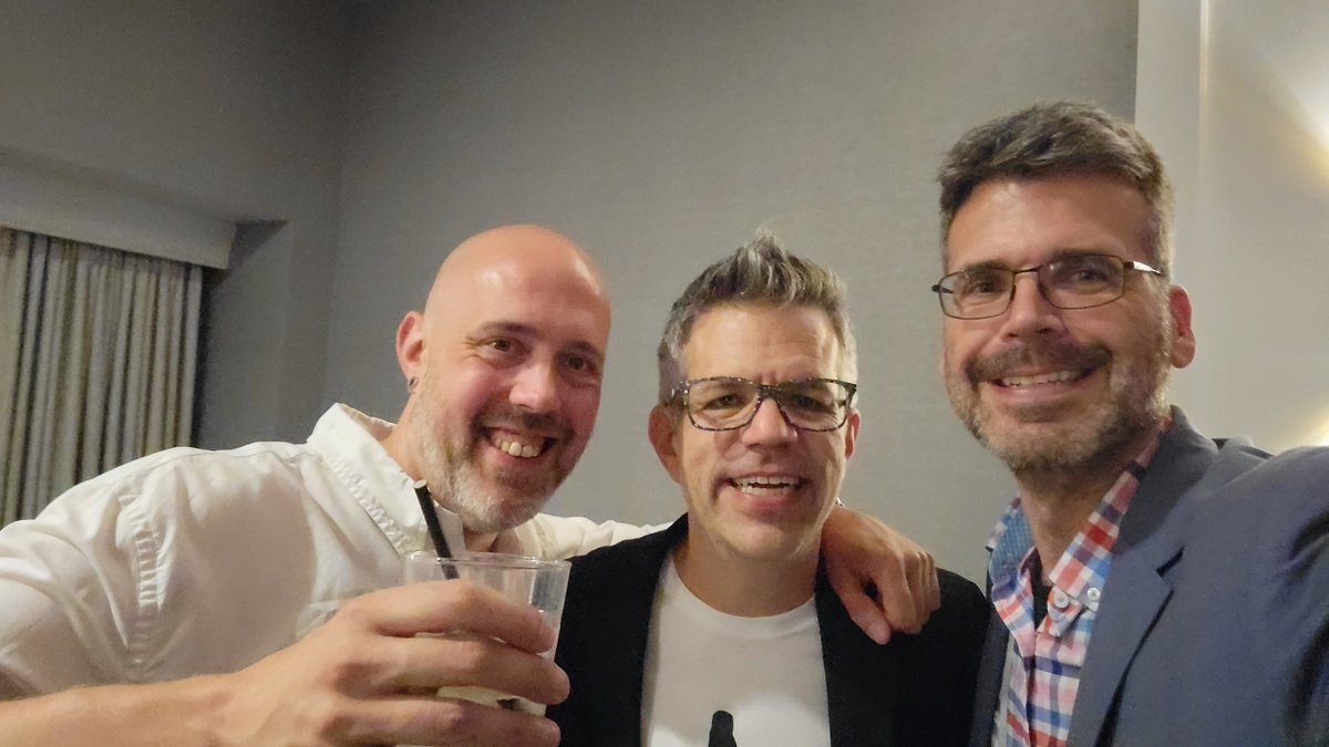 thewilliamslab's tweet image. #SSIB2023 reception with @DrDanBrierley and @kylesburger