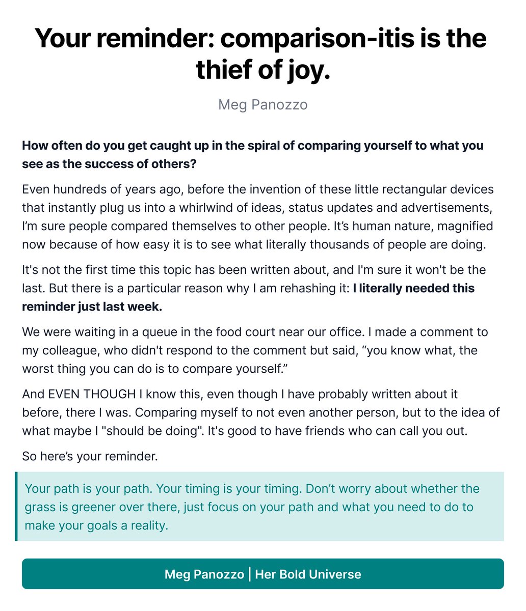 Because I needed to hear this.

Day 2/30 #ship30for30