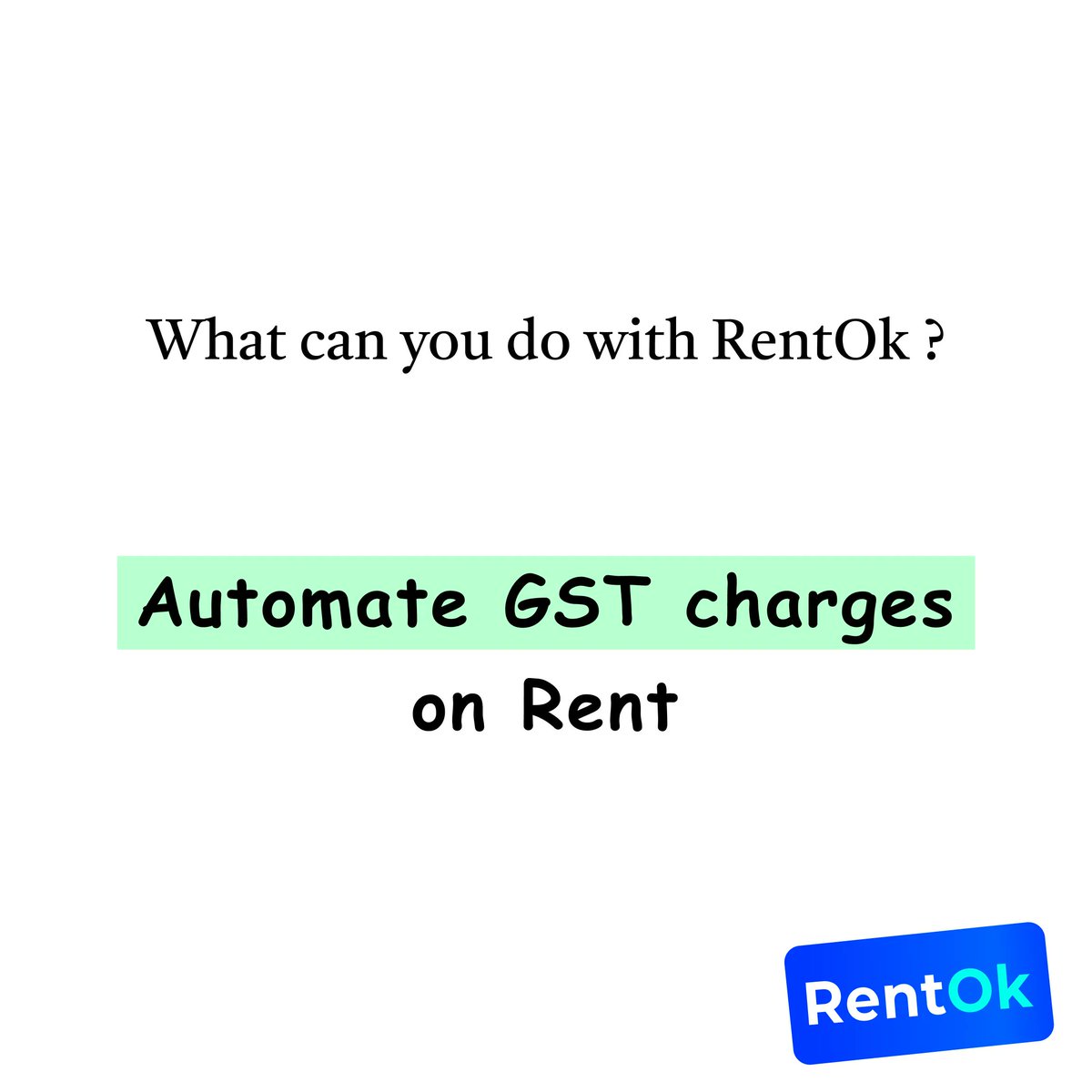 rentokofficial's tweet image. Rent + GST + other charges = RentOk automation
No need to calculate manually, RentOk automate your calculations

#RentingAasanHai #SmartProperty