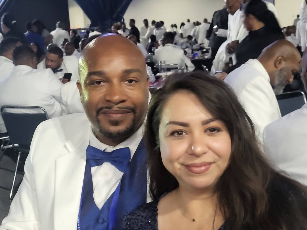 DennisRandle8's tweet photo. Great week in Houston Tx. With the fraternity I love and the woman I love #pbsConclaveHTX23 #ConclaveHouston https://t.co/bwaGLgPYiK