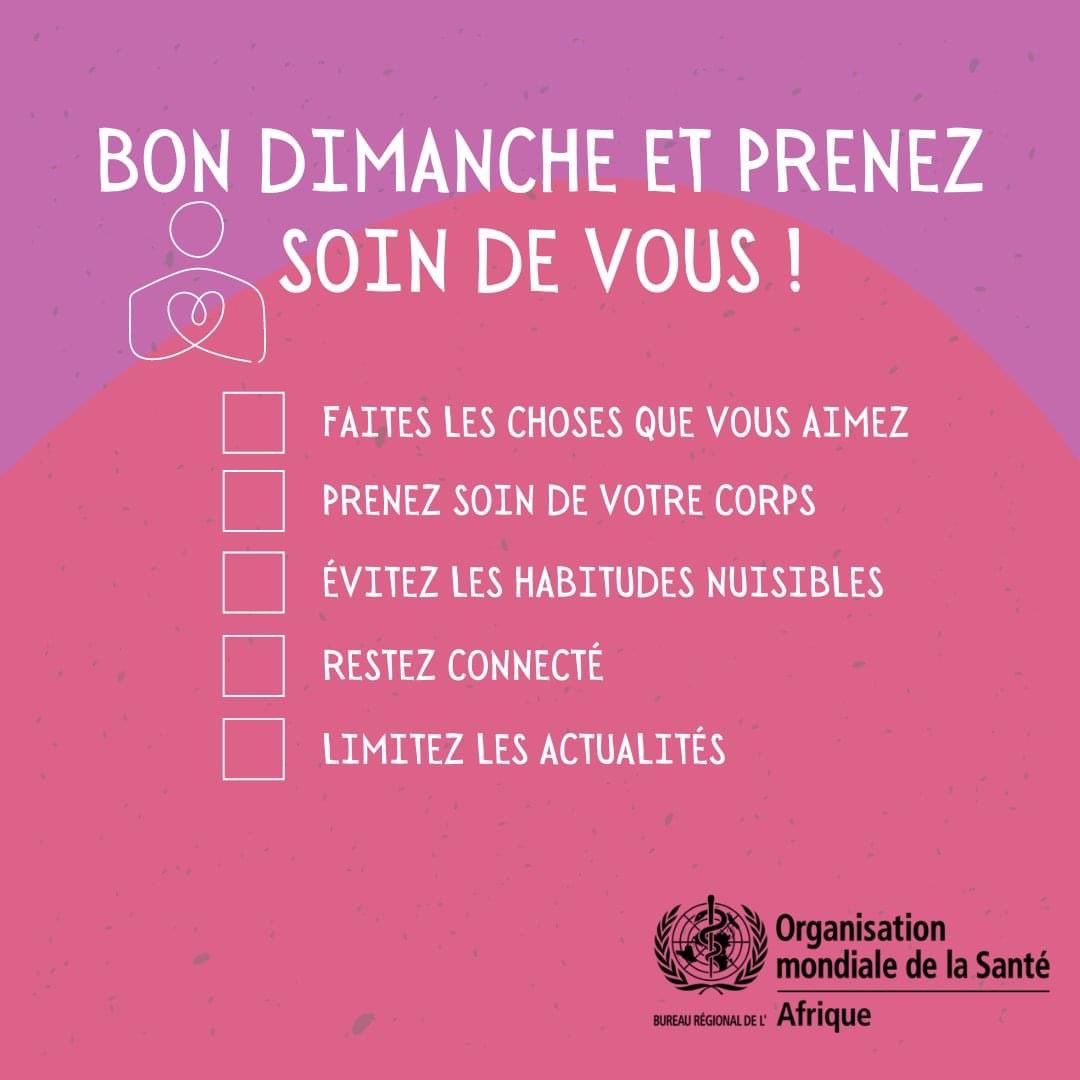 OMS_GABON's tweet image. Soyons actifs!
Sport, jeu ou autre : toute activité physique régulière améliore votre santé et votre bien-être mental.
#SoyonsActifs #LetsBeActive