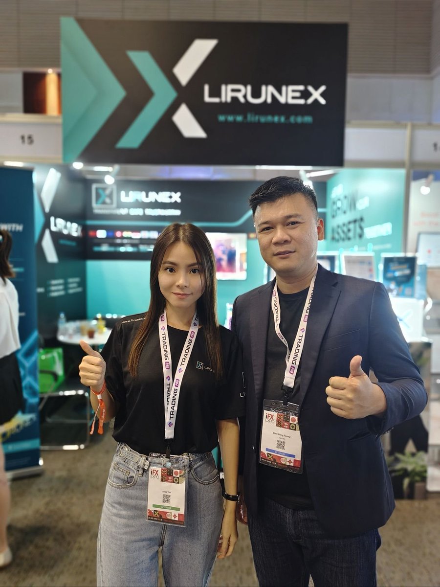 Done with 3 days IFX Expo Bangkok☺️ #Lirunex #ifxexpoasia2023