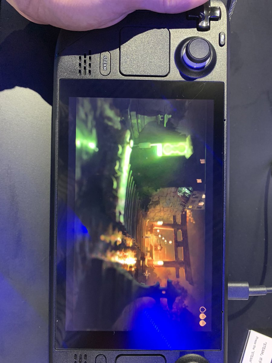 Dai_gamedevelop's tweet image. Steamdeckで「狐と蛙の旅」プレイしました。絵が綺麗で素敵な世界観
#BitSummit #SteamDeckLetsGo #SteamDeck