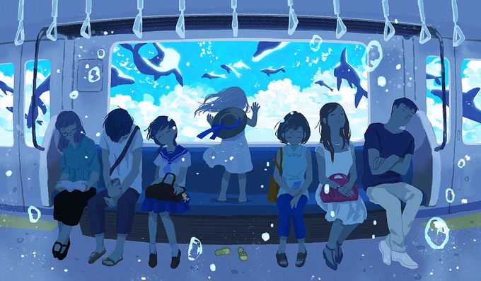 #TLに夏の創作をそっとおいていく   ふふ 良いタグ