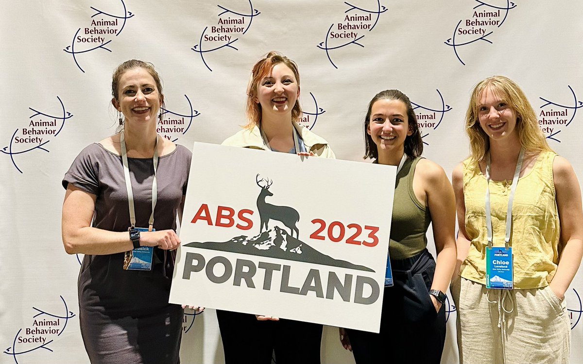What an amazing conference #ABS2023! So proud of these amazing students 👇 they presented fantastic work! Way to go Chloe, Tessa and Alissa! <a href="/AnimBehSociety/">Animal Behavior Society</a> see you next year! <a href="/UVU/">UVU</a> <a href="/UVUBiology/">Utah Valley University Biology Department</a> <a href="/ChloeLoveland/">Chloe Loveland</a>