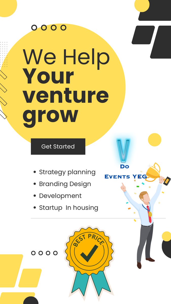 🚀 Ready to take your venture to new heights? 📈Let's join forces and supercharge your success! Our team specializes in strategy planning, branding.

Connect with us now for a quote and lock in our current prices for a 1-year term! ⏳💰 #GrowWithUs #BusinessBoost #GameChangers 🚀