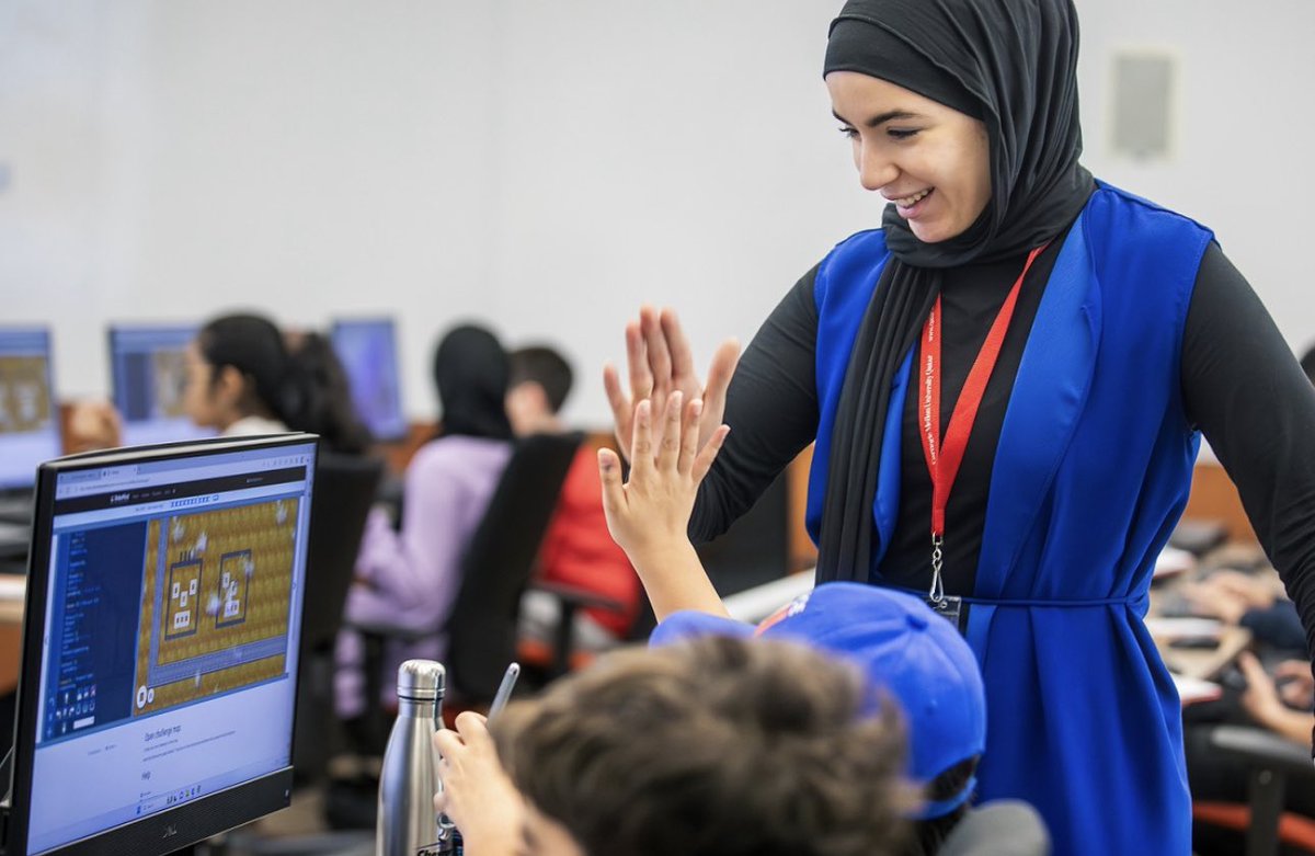 CMU-Q launches summer camps in computer science for middle and high school students. The camps are an extension of the popular MindCraft workshops teaching students about programming and robotics.
To learn more, visit bit.ly/3JXRwWZ