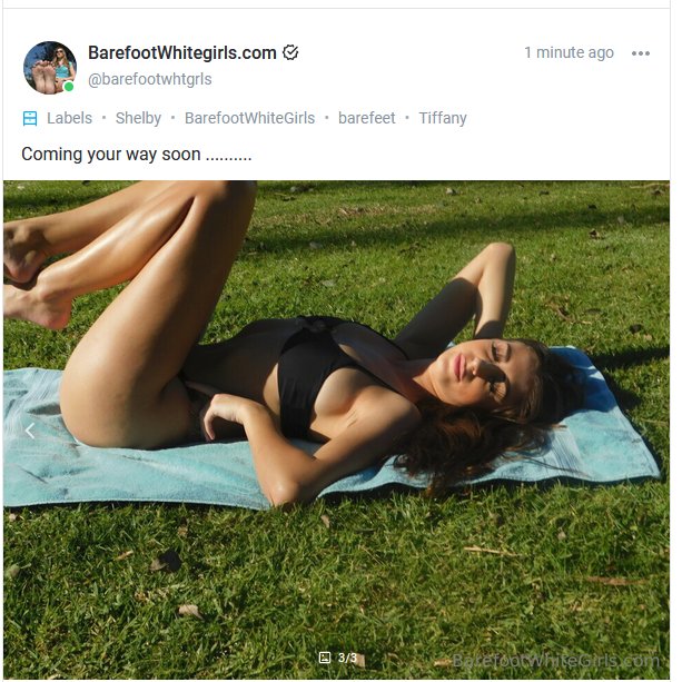----> https://t.co/tI1SVGwiYh  *limited time offer going to the FIRST 10 people - 24 hour FREE preview*<a href="/tag/footfetish"class="tags"><span>#footfetish</span></a><a href="/tag/barefoot"class="tags"><span>#barefoot</span></a><a href="/tag/barefeet"class="tags"><span>#barefeet</span></a><a href="/tag/soles"class="tags"><span>#soles</span></a><a href="/tag/baresoles"class="tags"><span>#baresoles</span></a>
