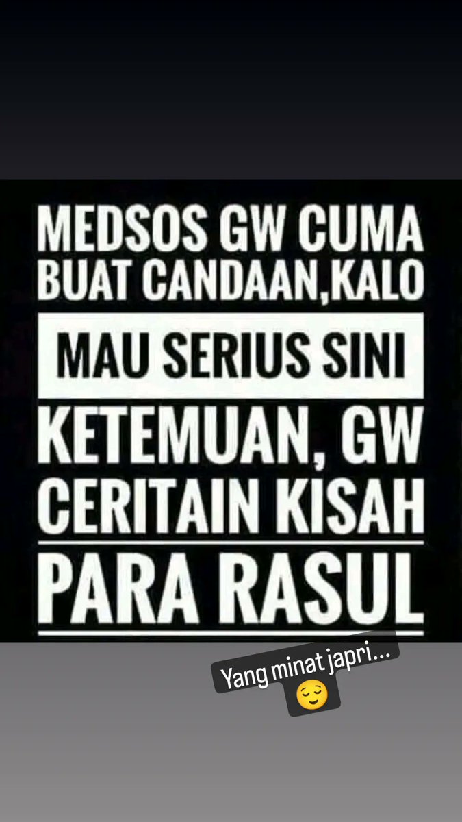 Happy Sunday, man teman....