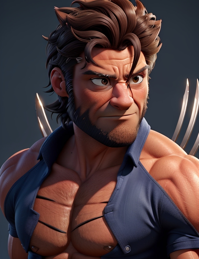 TinyDesignAI's tweet photo. Unleashing the ferocity within, Wolverine stands as a symbol of tenacity and unyielding strength. With adamantium claws and an indomitable spirit, he embodies the true essence of a fierce warrior. #Wolverine #UnleashedPower #Indestructible https://t.co/glxS1rkyRC