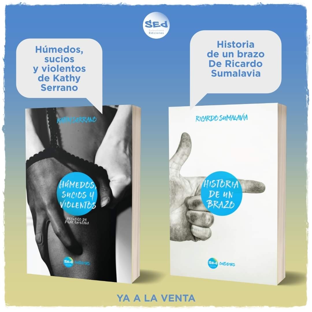 Más feliz, emocionada, imposible!!!
Ya están a la venta nuestros libros!!!!
Y sí.. 
Dos que dialogan. YA A LA VENTA.

Ordena #HistoriaDeUnBrazo_SEd de <a href="/RicSumalavia/">Ricardo Sumalavia</a> aquí:
amazon.com/dp/B0C9SLCQ11

Ordena #HumedosSuciosYViolentos_SEd de <a href="/kathyserranop/">Kathy Serrano</a> aquí:
amazon.com/dp/B0C87PWXK8