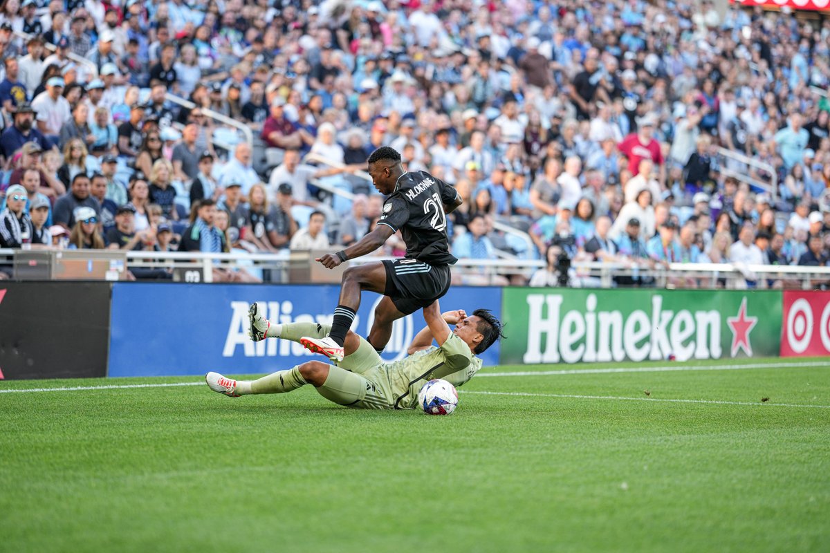 Minnesota United FC (@mnufc) on Twitter photo DID YOU KNOW
LAFC uses their distinctive green kits to blend into the pitch and confuse opposing players. Fortunately, due to <a href="/allianzfield/">Allianz Field</a>'s hardworking grounds crew, the field was much too vibrant for this approach to be effective. DID YOU KNOW
LAFC uses their distinctive green kits to blend into the pitch and confuse opposing players. Fortunately, due to <a href="/allianzfield/">Allianz Field</a>'s hardworking grounds crew, the field was much too vibrant for this approach to be effective.