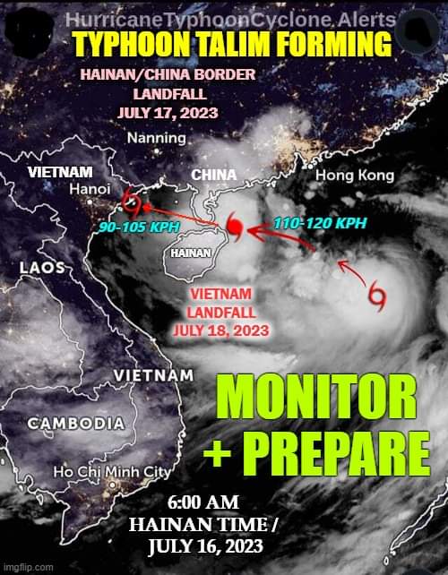 * #PHILIPPINES: #95W
- #Invest95W #Talim #Dodong #DodongPH #Luzon #Visayas #Mindanao #Hainan #China #Vietnam #HainanIsland
- BLOG/MAPS/SATELLITE:
https://t.co/BUDIrgDsl6 https://t.co/CPyn6Y2722