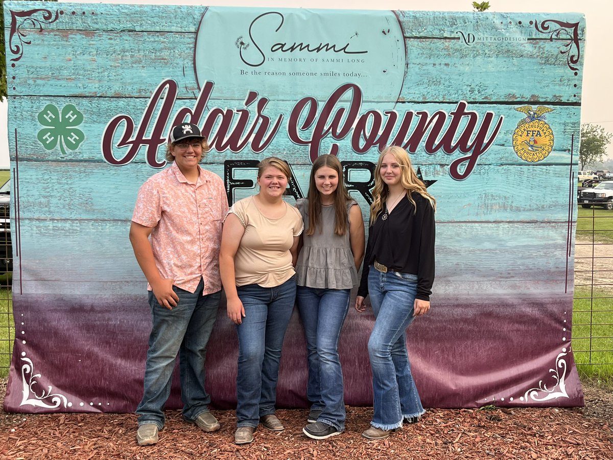 Congrats to Atlantic FFA team 2 for placing 8th at the Adair County Fair Livestock Judging contest. https://t.co/TJyqETTxra