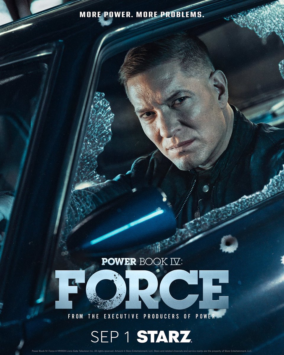 CANNOT WAIT until September 1st! #PowerForce #season2 #power #tommyegan #josephsikora