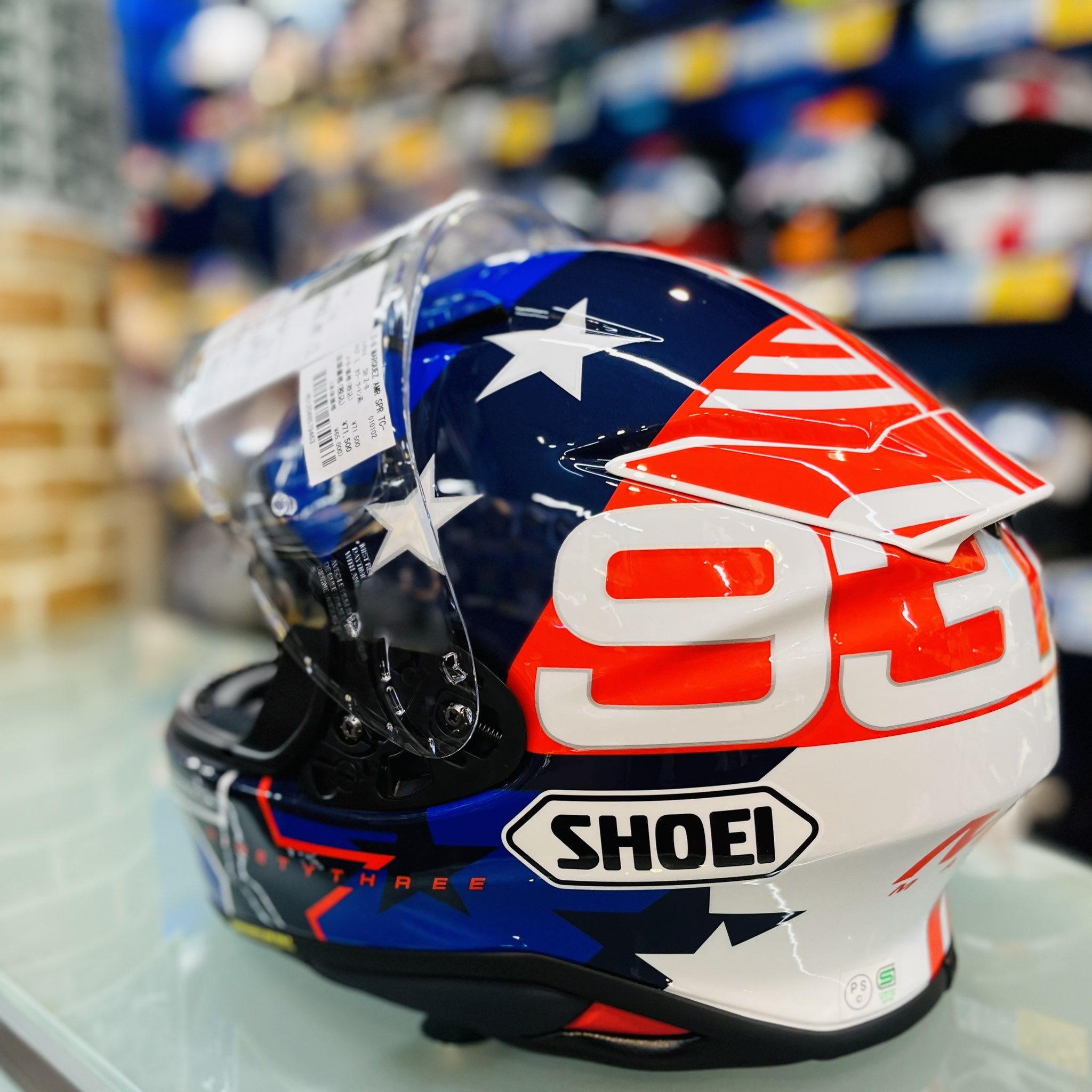 SHOEI Z-8 マルケスアメリカンスピリット TC-10 XL 新品 Z8
