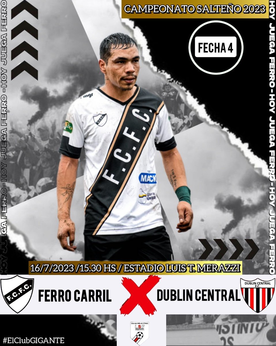 official52460's tweet photo. 𝙃𝙤𝙮 𝙅𝙪𝙚𝙜𝙖 𝙀𝙡 𝘾𝙡𝙪𝙗 𝙂𝙄𝙂𝘼𝙉𝙏𝙀 👊🏻

@ferrocarrilfc 
@ligasaltenadefutbol 

.
.
.
.
.
.
.
.
.

#labandadelaesquina 
#losmismosdesiempre 
#lahistoriamanda 
#lospibesdeferro 
#nadieganómás 
#elclubgigante 
#esdegrandes 
#ensatolamitadmasmuchos 
#saltoesferro https://t.co/BG5rsjXA4G