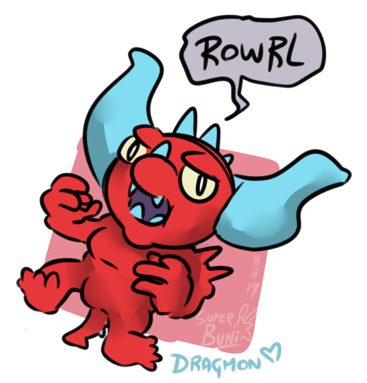 Super_Buni's tweet photo. y ibuje a @RoboDragonDemon varias veces porke creo ke #Dragmon mola pero https://t.co/LCxSBKURI6