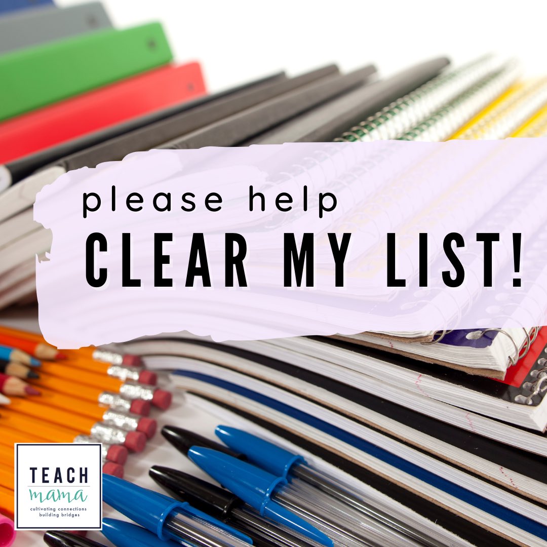 Going into my 8th year and so excited to get back to school!! Help me give my kiddos what they need!! #clearthelist2023 #AmazonWishList #proudteacher amazon.com/hz/wishlist/ls…