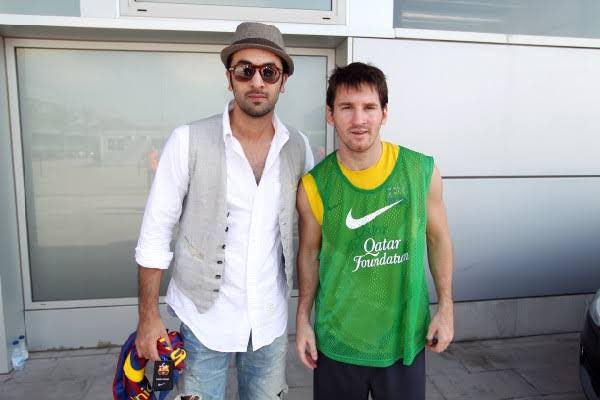 WeAreMessi's tweet photo. Indian actor Ranbir Kapoor: “I dream of passing the ball to Leo Messi and Iniesta.”

@MumbaiCityFC https://t.co/Ov4kdVd7rP