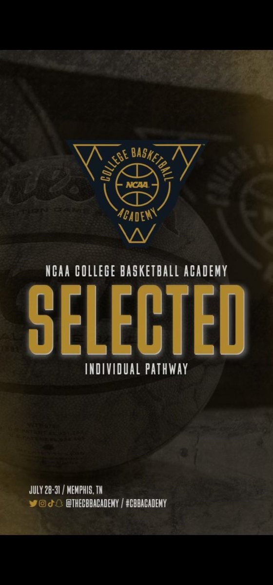 Grateful and blessed to be selected to participate at the @TheCBBAcademy in Memphis, TN #CBBACADEMY !