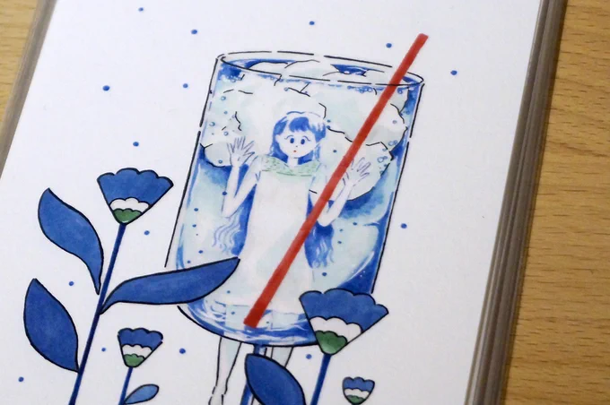本日も13時〜20時でオープンいたします。店内では cacoさん個展『あつめたブルーグラス』を開催中です。  西荻窪にお越しの際は、お気軽にお立ち寄りくださいませ   super-meteor.com
