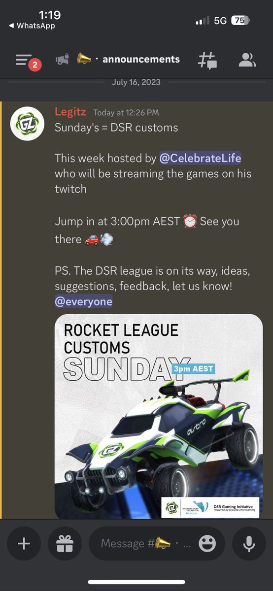 Disability Sport & Recreation (@disabilitysprt) on Twitter photo So cool in having <a href="/lucanleblanc/">CelebrateLife</a> hosting and streaming the games this week.
🙏 <a href="/GroundZeroOCE/">Ground Zero</a>
More of our journey so far on pinned thread 🤝 So cool in having <a href="/lucanleblanc/">CelebrateLife</a> hosting and streaming the games this week.
🙏 <a href="/GroundZeroOCE/">Ground Zero</a>
More of our journey so far on pinned thread 🤝