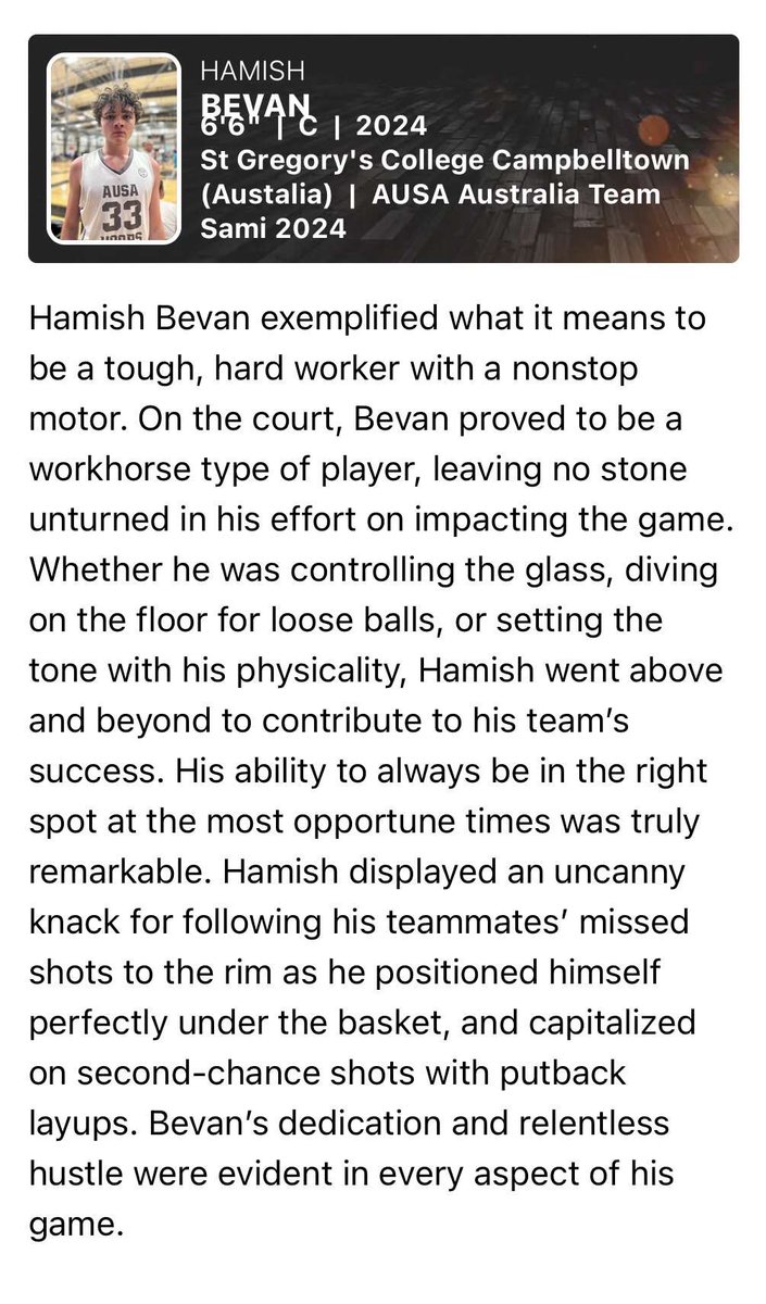 🙌🙌 <a href="/AUSA_Hoops/">AUSA Hoops</a> <a href="/PHCircuit/">Prep Hoops Circuit 🏀</a>