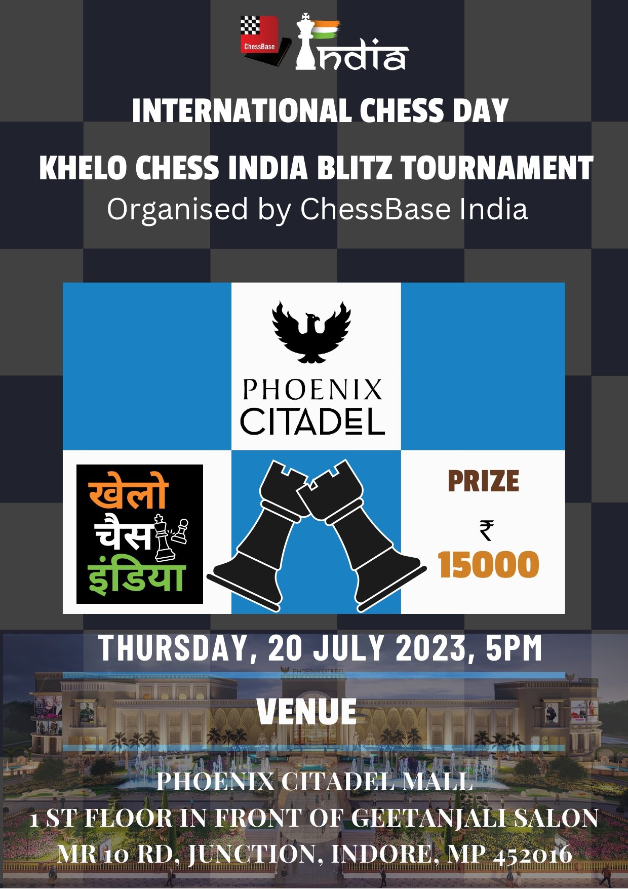 ChessBase India on X: On 20th of July, celebrating the occasion