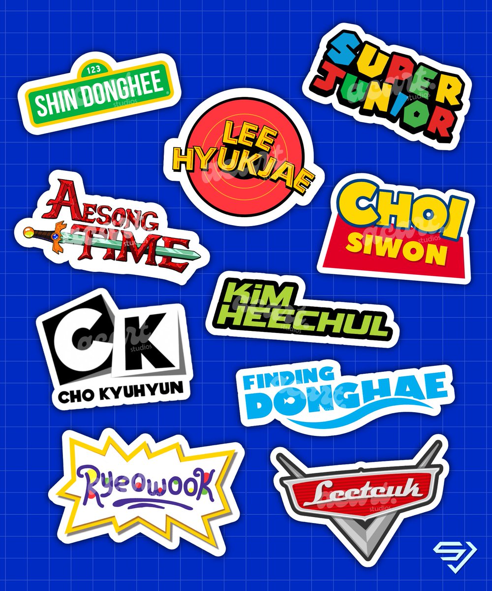 acartstudios's tweet photo. Get ready to unleash your inner child and grab our new sticker collection: 슈주 TV  😍

📺 doo &amp; dop: 07/29 11:59pm
📺 order form: https://t.co/bviW9ElIKB

⌗ super junior suju sj leeteuk heechul yesung shindong siwon eunhyuk donghae ryeowook kyuhyun wts lfb lf https://t.co/bLqz68uWqe