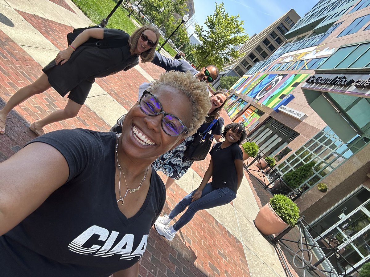 CIAACommish's tweet photo. The time I had in @BaltimoreMD with our @CIAAForLife partners and membership got me pumped up for this upcoming season.  Next week is football media day so watch out 2023-24! #livingthelegacy #ciaaforlife #creatingnewmemories https://t.co/Pb7dqCWcbg