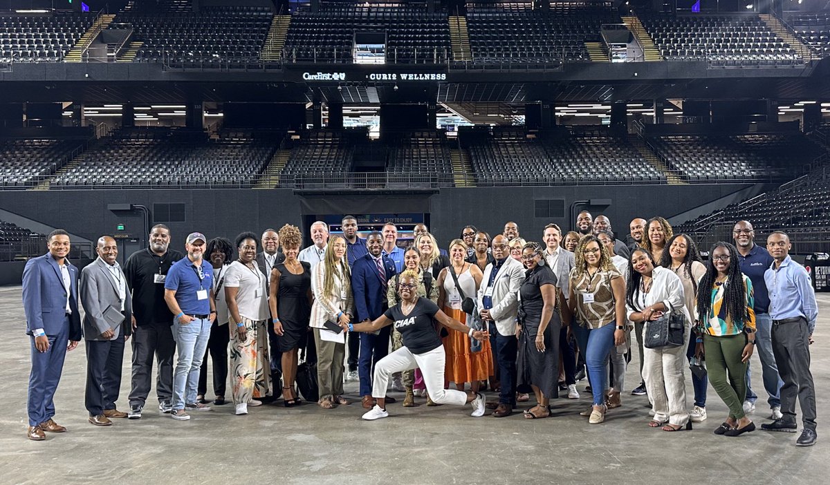 CIAACommish's tweet photo. The time I had in @BaltimoreMD with our @CIAAForLife partners and membership got me pumped up for this upcoming season.  Next week is football media day so watch out 2023-24! #livingthelegacy #ciaaforlife #creatingnewmemories https://t.co/Pb7dqCWcbg