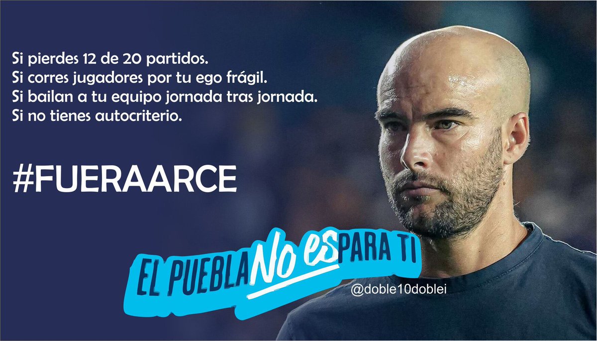 RicardoChavero's tweet photo. #FueraArce 😡🤬 @ClubPueblaMX https://t.co/tNXnY2FOin