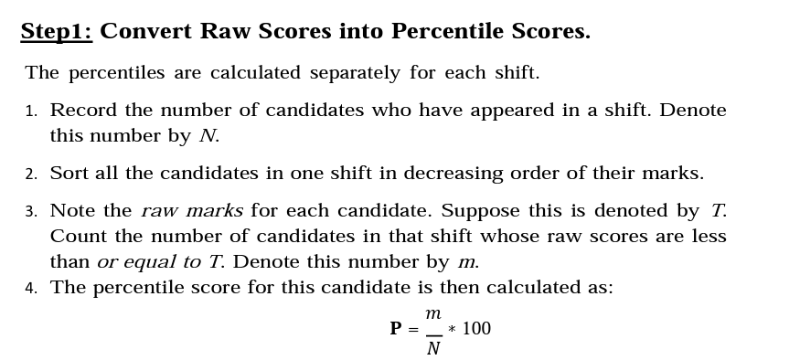 Anchit2002Kumar's tweet photo. The CUET normalization process is influenced by the no. of students in each shift. Students who did not achieve 100 percentile in a shift with more students faced a drastic reduction in their marks. Students who took the test in a shift with fewer students benefitted from this. https://t.co/2FiJ8lzxD5